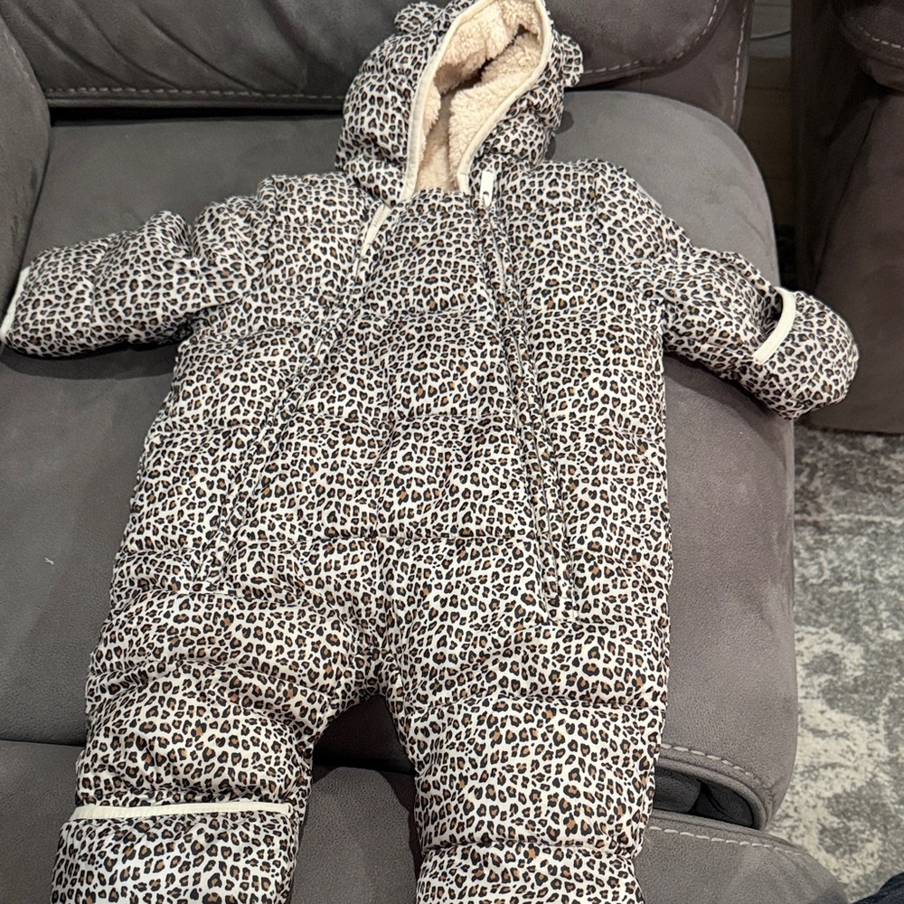 GAP Leopard Print Kids Jacket
